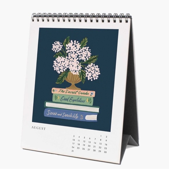 NWT Rifle Paper & Co 2025 Desk Calendar - Picture 9 of 15